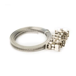 FROST Universal Hose Clip / Exhaust Clamp / Jubilee Clip Kit (8 Clips) For Exhaust Wrap