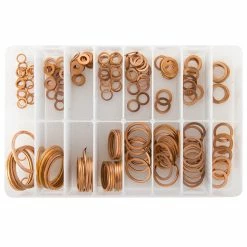 FROST Imperial/BSP Copper Sealing Washers (225 Pieces)