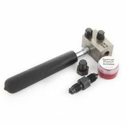 FROST Hand Held 3/16-inch SAE Brake Pipe Flaring Tool Set On Vehicle Use